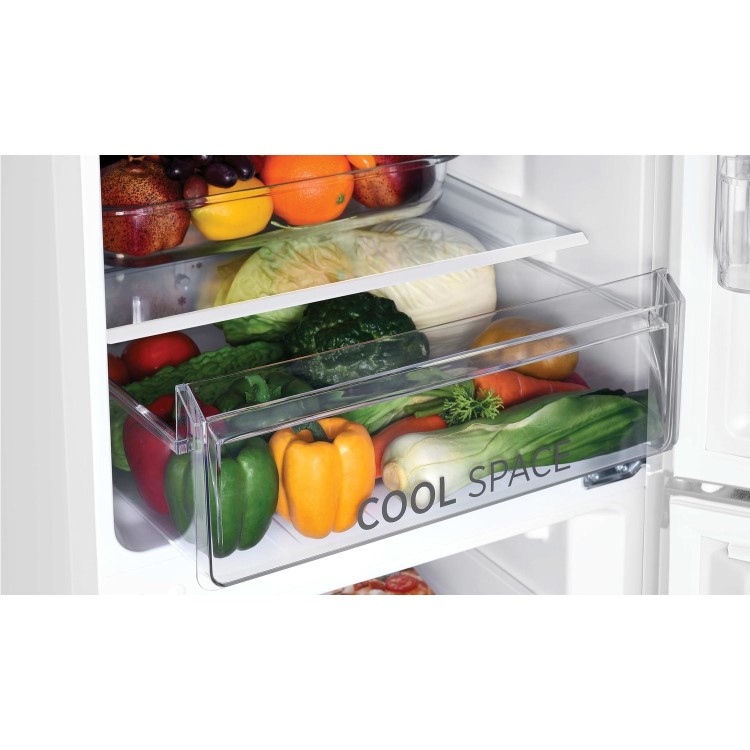 Hoover 247 Litre 60/40 Freestanding Fridge Freezer - White