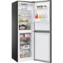 Hoover 252 Litre 50/50 Freestanding Fridge Freezer - Black