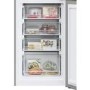 Hoover 252 Litre 50/50 Freestanding Fridge Freezer - Silver