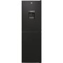 Refurbished Hoover HOCT3L517FWBK Freestanding 246 Litre 50/50 Fridge Freezer With Water Dispenser Black
