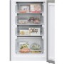 Hoover 246 Litre 50/50 Freestanding Fridge Freezer With Water Dispenser - Silver