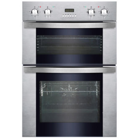Iberna HOD885SS 90cm Double Oven - 
Top oven: 4 Functions - 
Bottom oven: 7 Functions - 
LED Full pr