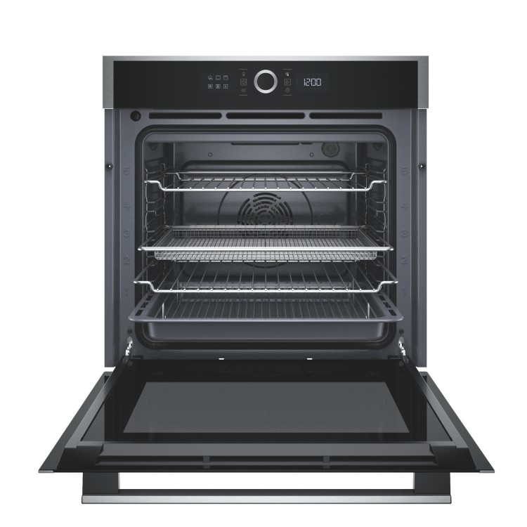 Hotpoint Class 4 Electric Fan Assisted Single Oven with Air Fry - Stainless Steel