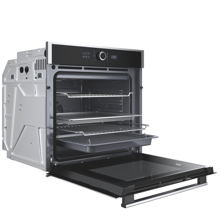 Hotpoint Class 4 Electric Fan Assisted Single Oven with Air Fry - Stainless Steel