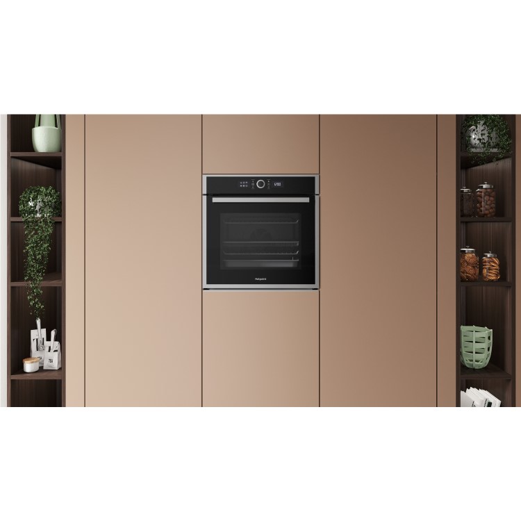 Hotpoint Class 4 HOI4S8HM0XUK Fan Oven with Air Fry - Stainless Steel