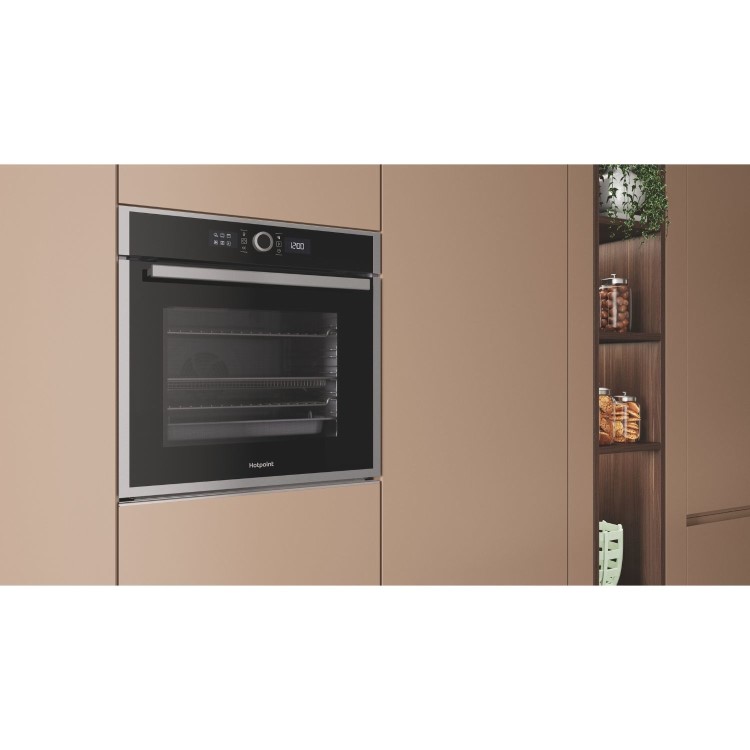 Hotpoint Class 4 Electric Fan Assisted Single Oven with Air Fry - Stainless Steel