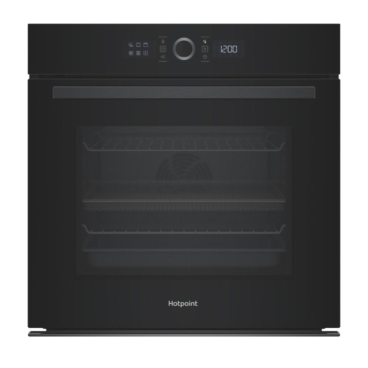 Hotpoint Class 4 Electric Fan Assisted Single Oven with Air Fry and DualClean - Black