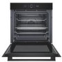 Hotpoint Class 4 Electric Fan Assisted Single Oven with Air Fry and DualClean - Black