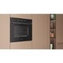 Hotpoint Class 4 Electric Fan Assisted Single Oven with Air Fry and DualClean - Black