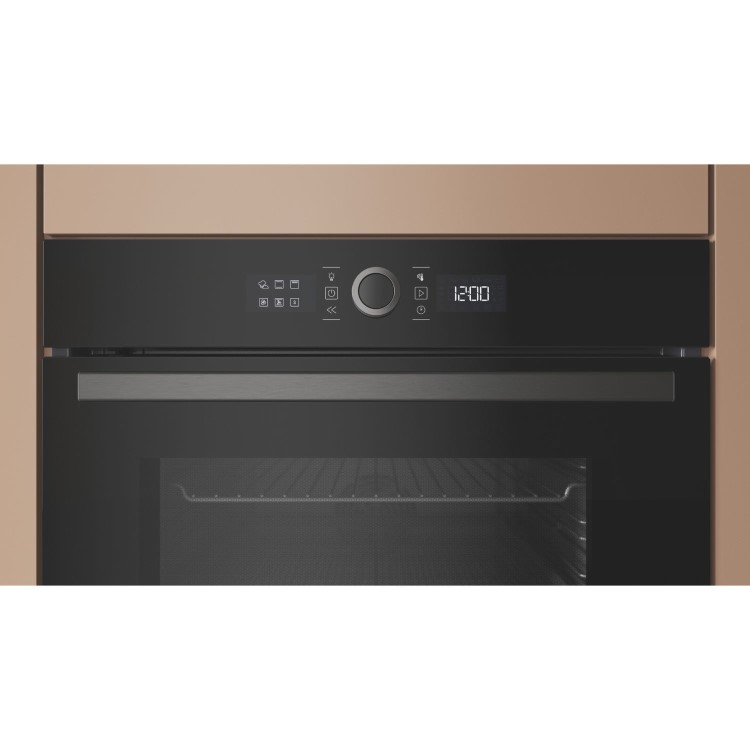 Hotpoint Class 4 Electric Fan Assisted Single Oven with Air Fry and DualClean - Black