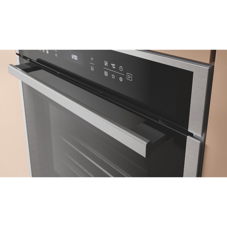 Hotpoint Class 6 Electric Fan Assisted Single Oven with Air Fry and GentleSteam Cooking - Stainless Steel