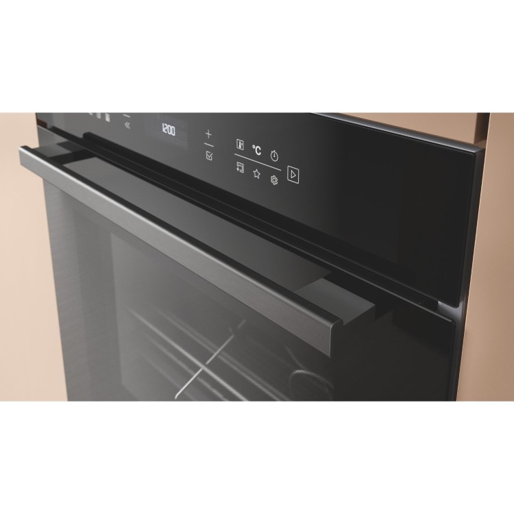 Hotpoint Class 6 Electric Fan Assisted Single Oven with Air Fry and DualClean - Black