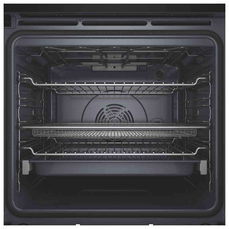 Hotpoint Class 6 Electric Fan Assisted Single Oven with Air Fry and DualClean - Black