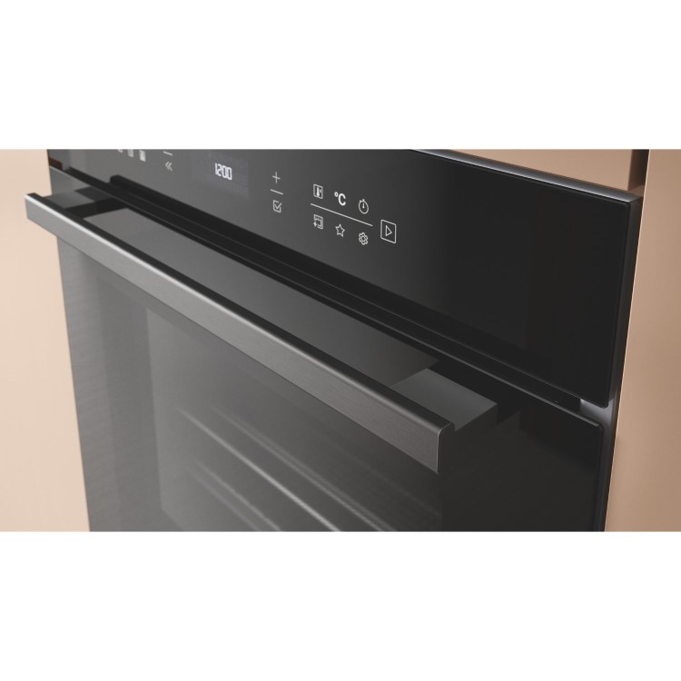 Hotpoint Class 6 Electric Fan Assisted Single Oven with Air Fry and DualClean - Black