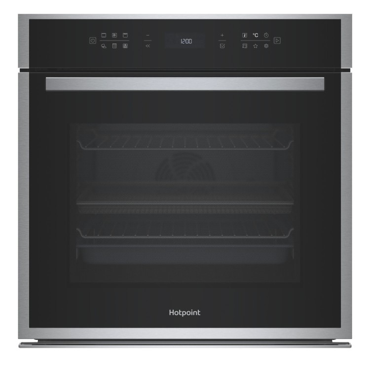 Hotpoint Class 6 Electric Fan Assisted Single Oven with Air Fry and DualClean - Stainless Steel