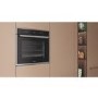 Hotpoint Class 6 Electric Fan Assisted Single Oven with Air Fry and DualClean - Stainless Steel