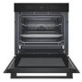 Hotpoint Class 6 Electric Fan Assisted Single Oven with Air Fry and ActiveSteam Cooking - Black