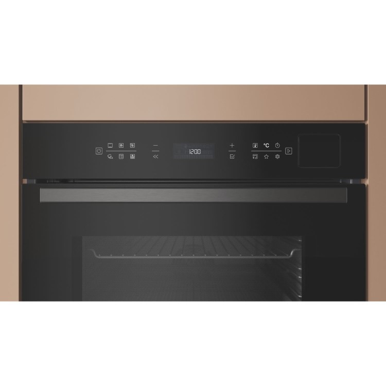 Hotpoint Class 6 Electric Fan Assisted Single Oven with Air Fry and ActiveSteam Cooking - Black