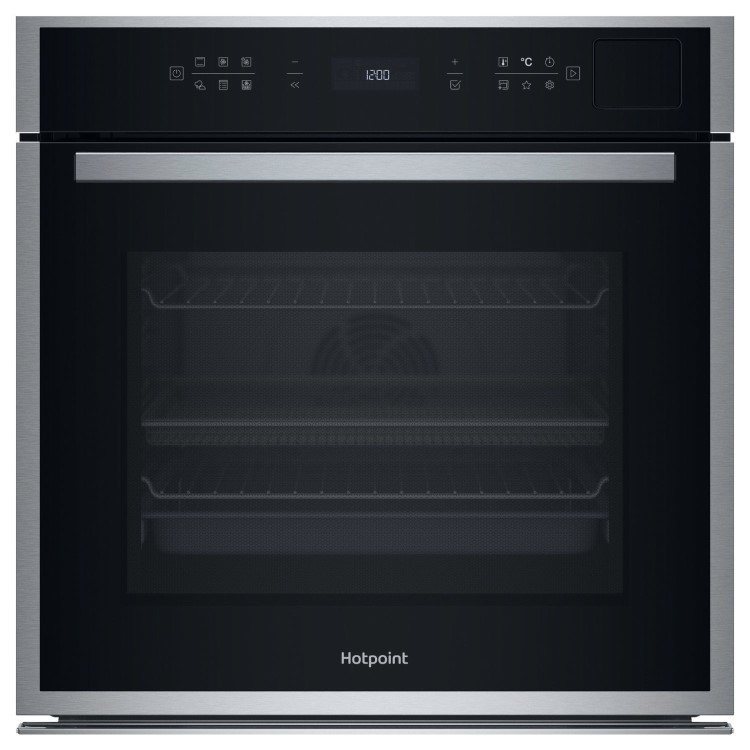 Hotpoint Class 6 Electric Fan Assisted Single Oven with Air Fry and ActiveSteam Cooking - Stainless Steel
