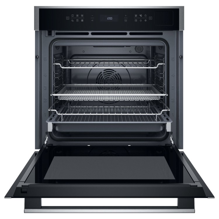 Hotpoint Class 6 Electric Fan Assisted Single Oven with Air Fry and ActiveSteam Cooking - Stainless Steel