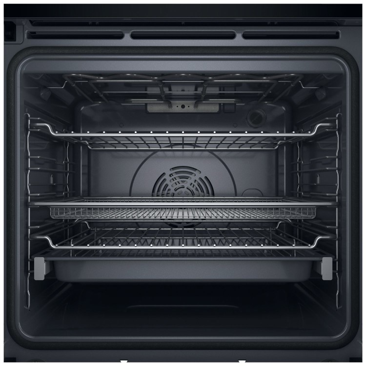 Hotpoint Class 6 Electric Fan Assisted Single Oven with Air Fry and ActiveSteam Cooking - Stainless Steel