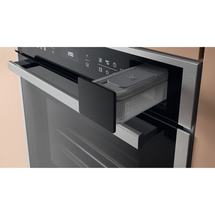 Hotpoint Class 6 Electric Fan Assisted Single Oven with Air Fry and ActiveSteam Cooking - Stainless Steel