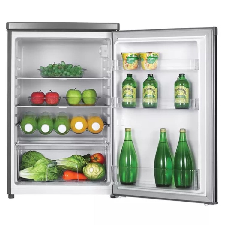 Hoover 127 Litre Under Counter Fridge  - Silver