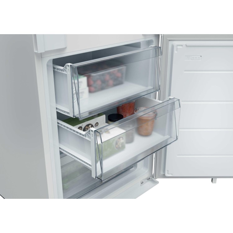 Haier 268 Litre 70/30 Integrated Fridge Freezer - White