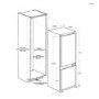 Hoover H-Fridge 400 284 Litre 70/30 Integrated Fridge Freezer