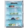 Hoover H-COMBI 300 355L 60/40 Freestanding Fridge Freezer - Silver Inox