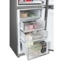 Hoover 306 Litre 50/50 Freestanding Fridge Freezer - Inox