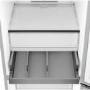 Hoover 306 Litre 50/50 Freestanding Fridge Freezer - Inox