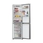 Hoover 306 Litre 50/50 Freestanding Fridge Freezer - Inox