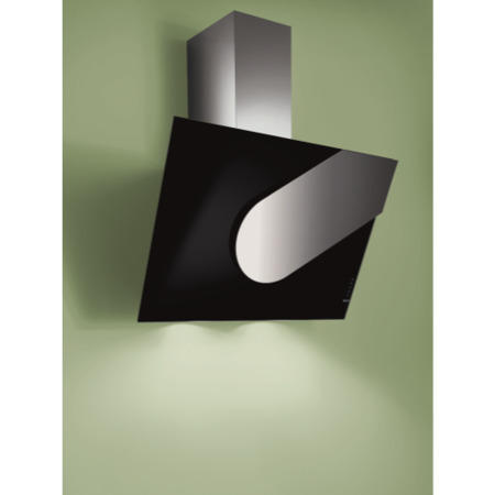 Best HOOD-BE-AZ-80-BL Azimuth Angled 80cm Chimney Hood - Black