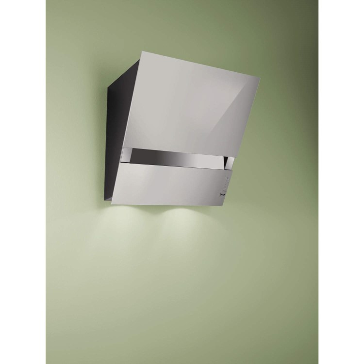 Best HOOD-BE-KT-55-WH Kite Angled 55cm Chimney Cooker Hood White
