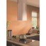 Best HOOD-BE-LP-32-SS Lampedusa 32cm Island Cooker Hood Stainless Steel