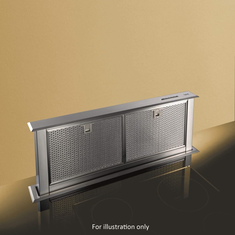 Best HOOD-BE-MV-60-SS Movie 60cm Downdraft Extractor - Stainless Steel