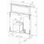 Best HOOD-BE-MV-90-SS Movie 90cm Downdraft Extractor - Stainless Steel