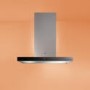 Best HOOD-BE-POI-90-B Polar 90cm Island Cooker Hood Black