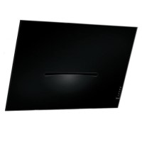 Best HOOD-BE-SM-80-BL 80cm Smooth Angled Chimney Cooker Hood Black