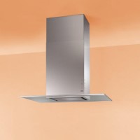 Best HOOD-BE-SPI-10-S Spark 100cm Island Cooker Hood Stainless Steel