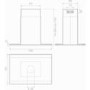 Best HOOD-BE-SPI-10-S Spark 100cm Island Cooker Hood Stainless Steel