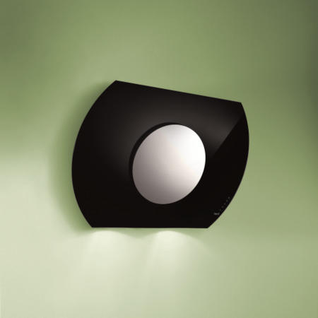 Best HOOD-BE-SU-80-BL Sun Angled 80cm Chimney Hood in Black