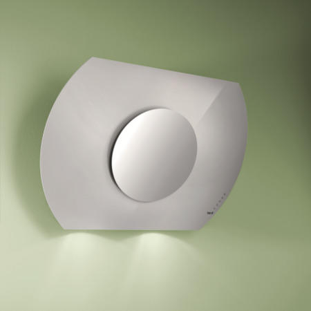 Best HOOD-BE-SU-80-WH Sun Angled 80cm Chimney Hood in White