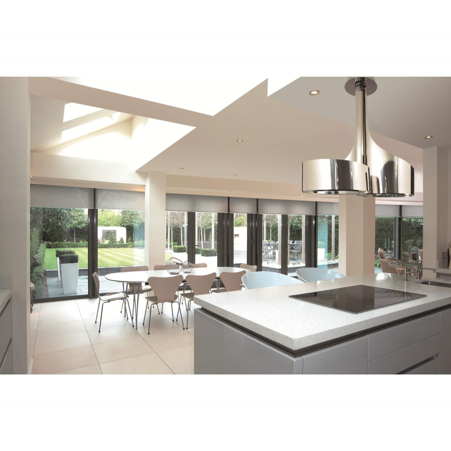 Best HOODBEVED10S Double Vertigo 1000mm Pendant Island Cooker Hood