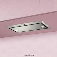 Best HOOD-BE-VS-52-SS Visso 52cm wide Canopy Cooker Hood Stainless Steel