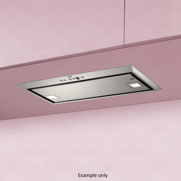 Best HOOD-BE-VS-52-SS Visso 52cm wide Canopy Cooker Hood Stainless Steel