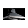 Britannia HOOD-BTH90-GB Latour 2-tone 90cm Chimney Cooker Hood Gloss Black With Stainless Steel