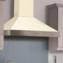 Britannia HOOD-BTH90-MC Latour 2-tone 90cm Chimney Cooker Hood Matt Cream With Stainless Steel