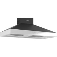 Britannia HOOD-BTH110-MB Latour 2-tone 110cm Chimney Cooker Hood Matt Black With Stainless Steel